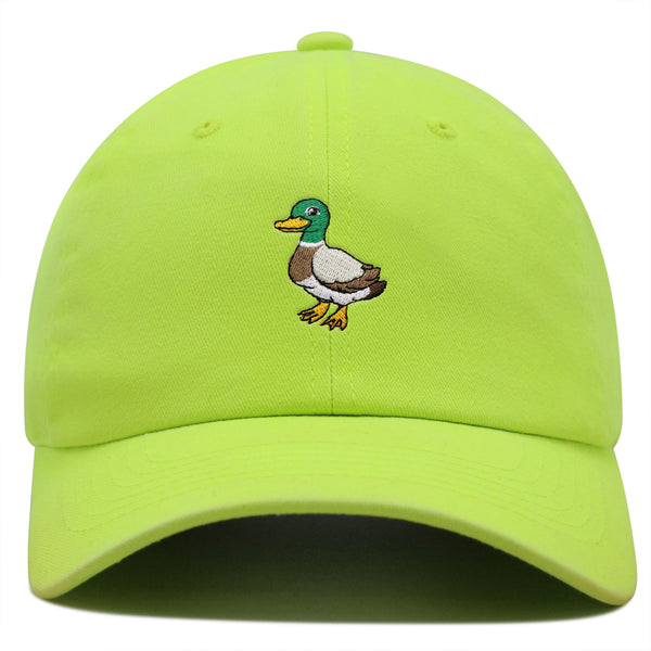 Duck Premium Dad Hat Embroidered Baseball Cap Bird Lake