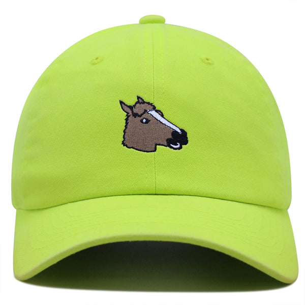 Horse Mask  Premium Dad Hat Embroidered Baseball Cap Costume