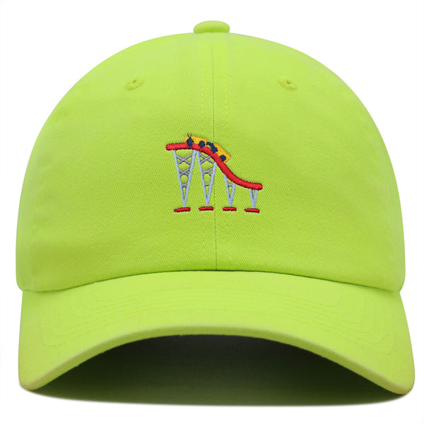 Roller Coaster Premium Dad Hat Embroidered Baseball Cap Tycoon