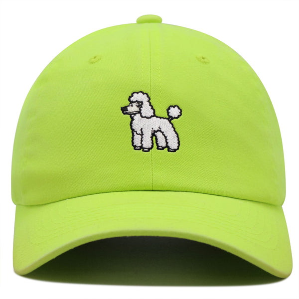 Fancy Poodle  Premium Dad Hat Embroidered Baseball Cap Puppies