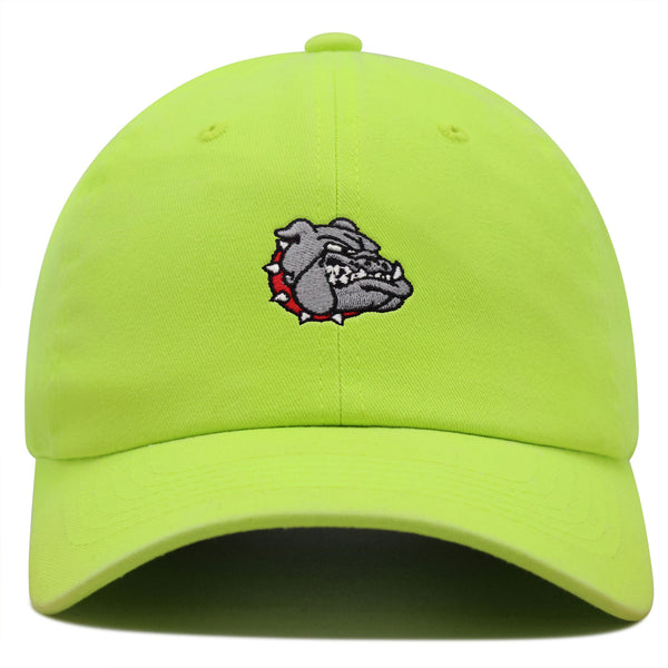 Bulldog Premium Dad Hat Embroidered Baseball Cap Angry