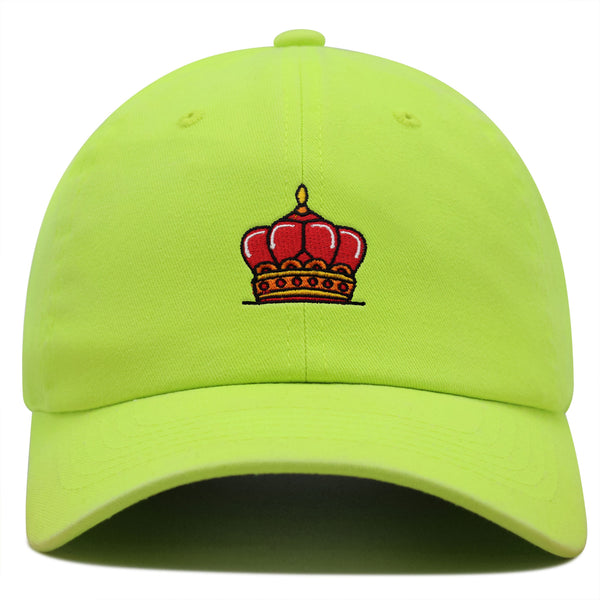 Kings Crown Premium Dad Hat Embroidered Baseball Cap Costume Hair