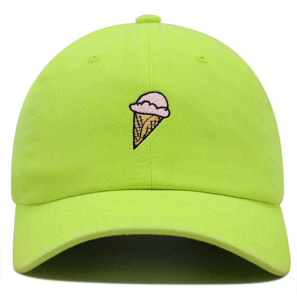 Ice Cream Premium Dad Hat Embroidered Baseball Cap Foodie