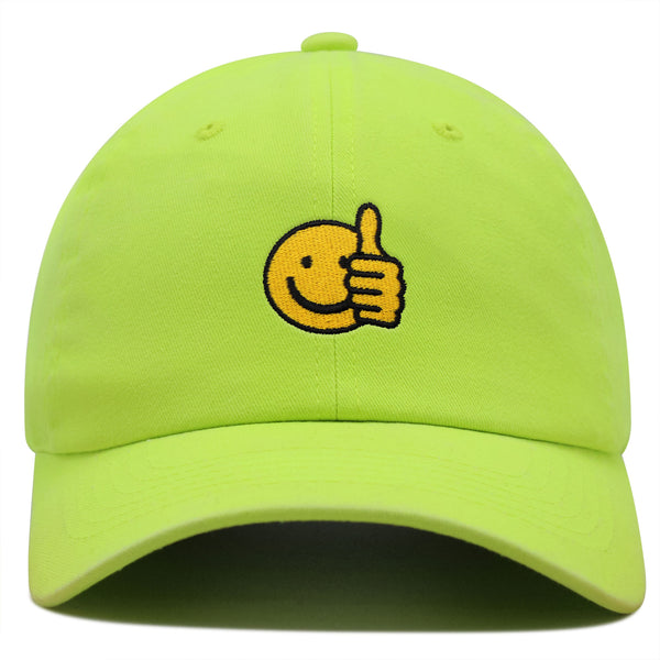 Like Thumbs Up Emoji Premium Dad Hat Embroidered Baseball Cap Funny