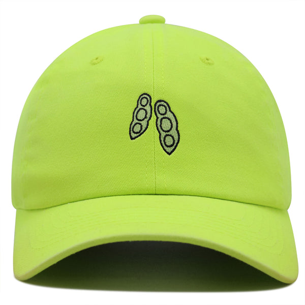 Pea Pod Premium Dad Hat Embroidered Baseball Cap Fruit