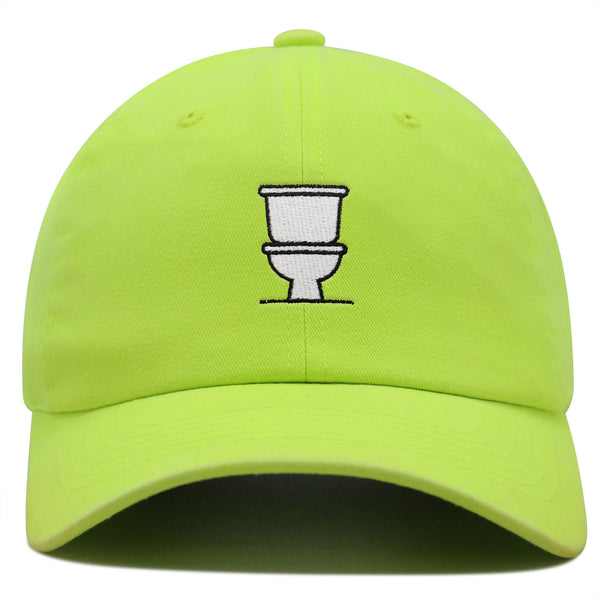 Toilet Premium Dad Hat Embroidered Baseball Cap Toilet Bowl