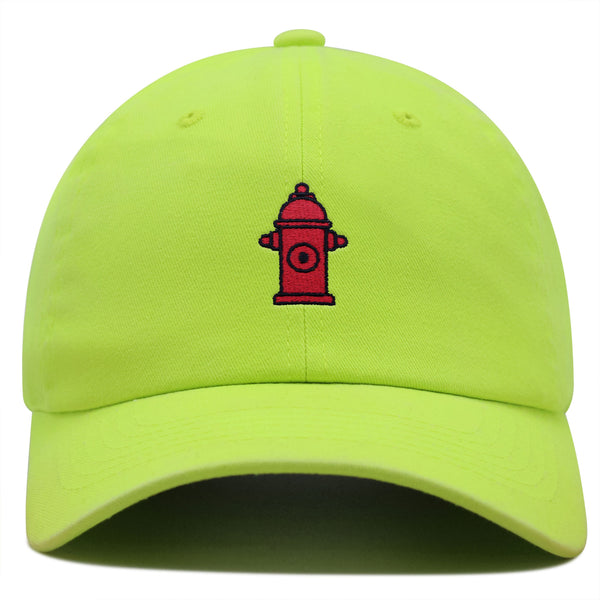 Fire Hydrant Premium Dad Hat Embroidered Baseball Cap Fire Fighter