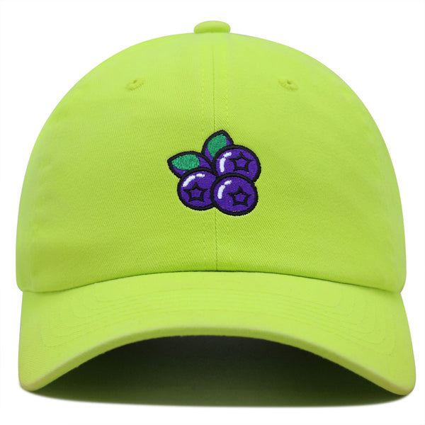 Blueberry Premium Dad Hat Embroidered Baseball Cap Fruit