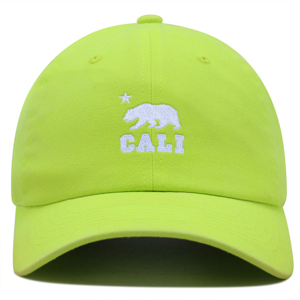 California Bear Premium Dad Hat Embroidered Cotton Baseball Cap West Coast