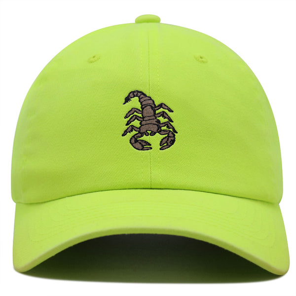 Scorpion Premium Dad Hat Embroidered Cotton Baseball Cap Tattoo