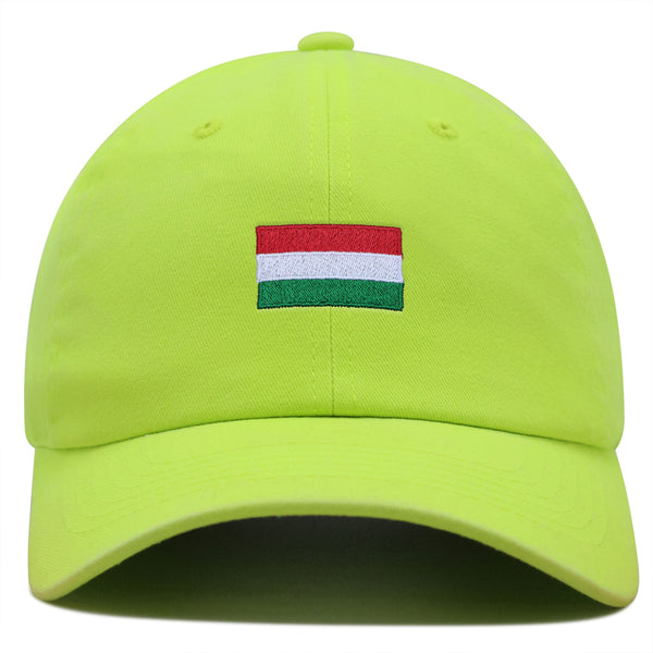 Hungary Flag Premium Dad Hat Embroidered Cotton Baseball Cap Country Flag Series
