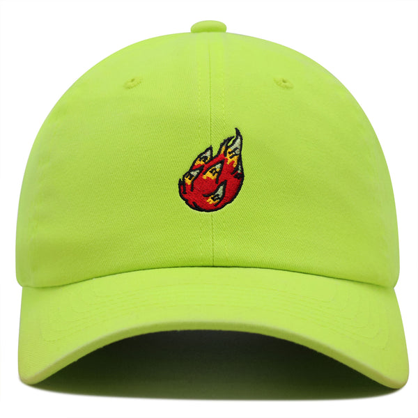 Dragon Fruit Premium Dad Hat Embroidered Cotton Baseball Cap Vegetable