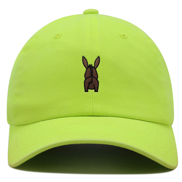 Donkey Butt Premium Dad Hat Embroidered Cotton Baseball Cap Funny Cute