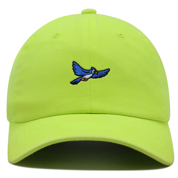 Flying Blue Jay Premium Dad Hat Embroidered Cotton Baseball Cap Canada