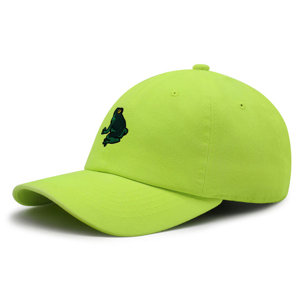 Frog Premium Dad Hat Embroidered Baseball Cap Pond