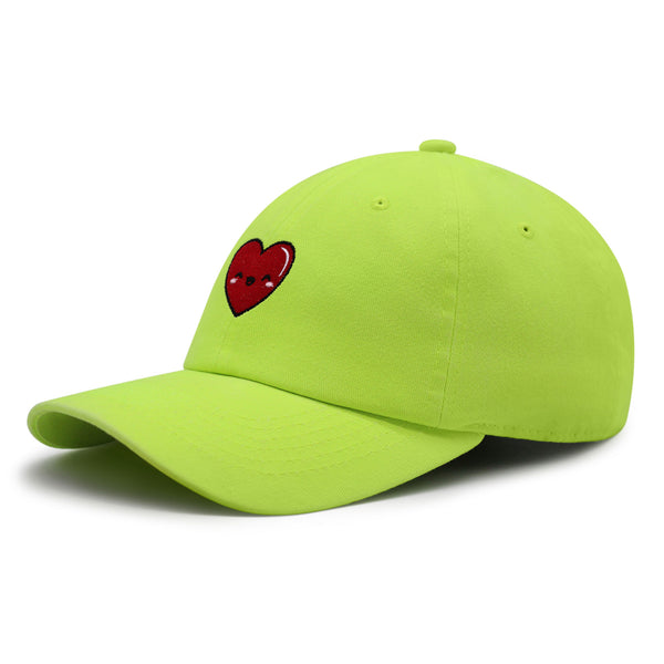 Cute Heart Premium Dad Hat Embroidered Baseball Cap Health Healthy Hospital