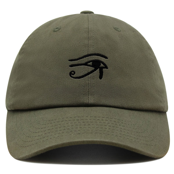 Eye of Horus Premium Dad Hat Embroidered Baseball Cap Eyes Vision