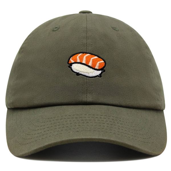 Sushi Premium Dad Hat Embroidered Baseball Cap Japanese Food