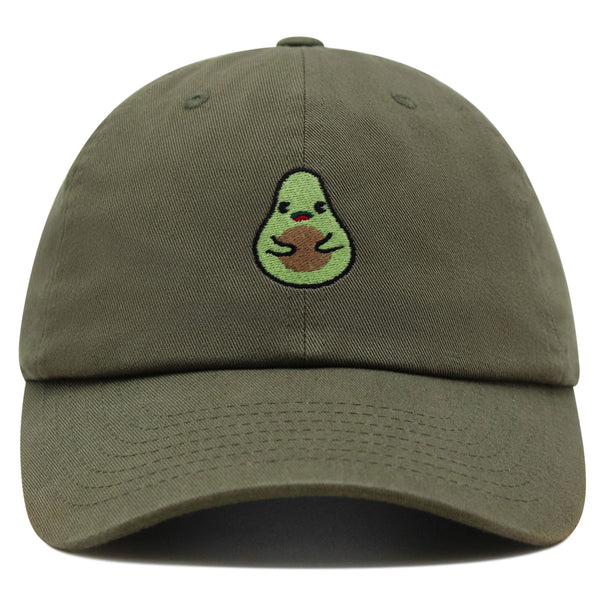 Avocado Premium Dad Hat Embroidered Baseball Cap Farmers Market