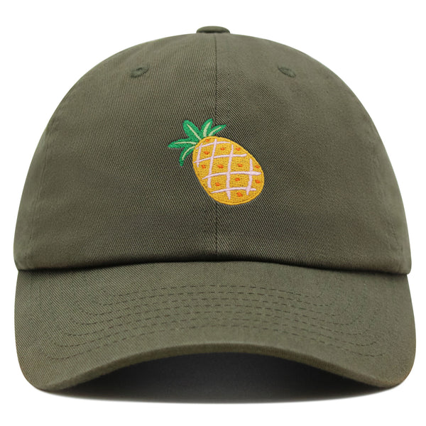 Papaya Fruit Premium Dad Hat Embroidered Baseball Cap Pineapple