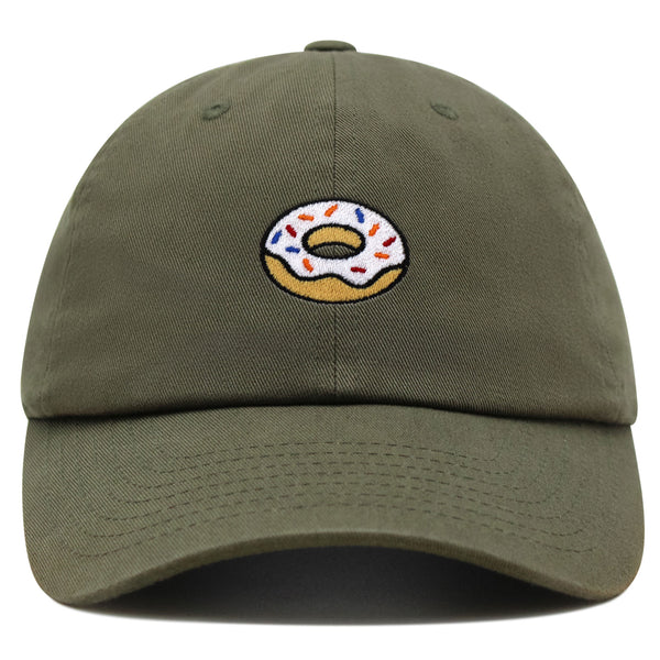 Donut Premium Dad Hat Embroidered Baseball Cap Doughtnut Snack