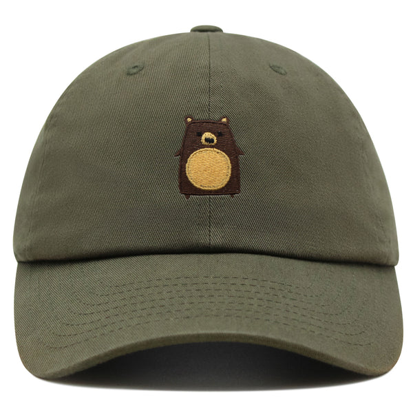 Bear Premium Dad Hat Embroidered Baseball Cap Big Scary