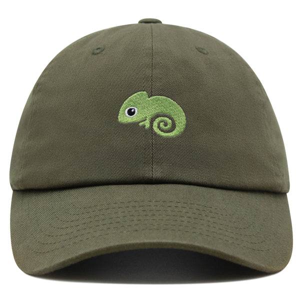 Chameleon Premium Dad Hat Embroidered Baseball Cap Amazon Jungle