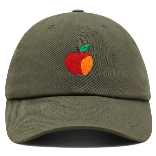 Apple Premium Dad Hat Embroidered Baseball Cap Fruit