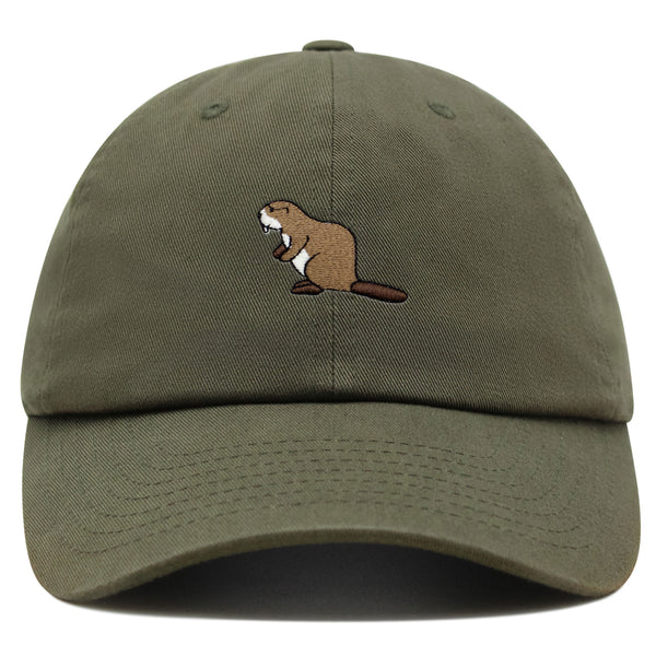 Beaver Premium Dad Hat Embroidered Baseball Cap Justin