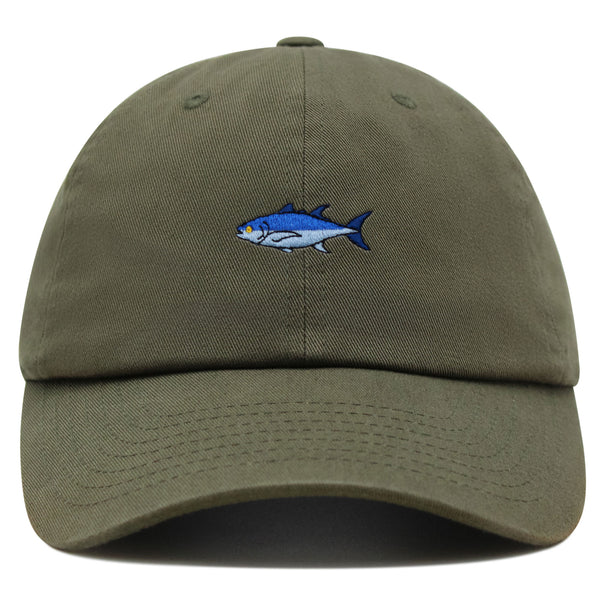 Tuna Premium Dad Hat Embroidered Baseball Cap Fishing