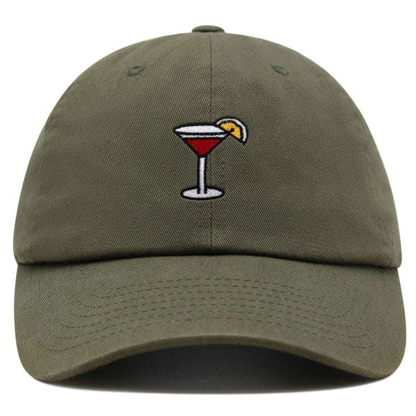 Jackrose Cocktail Premium Dad Hat Embroidered Baseball Cap Bar Party