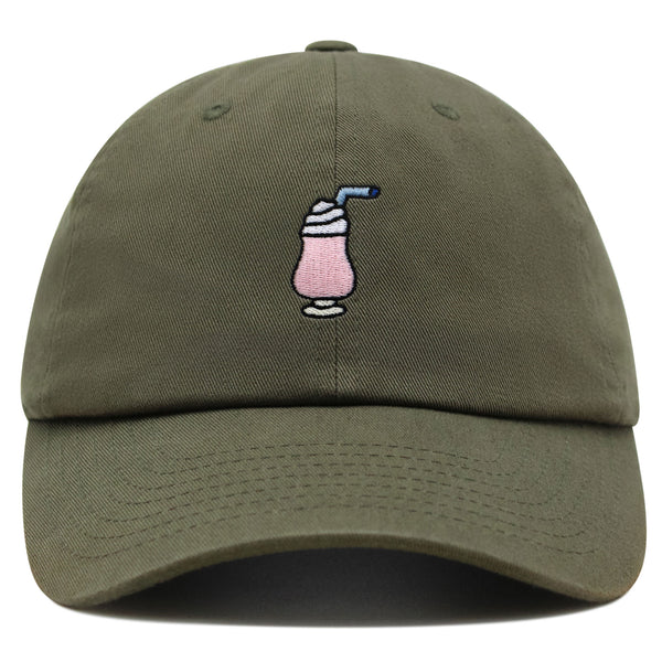 Milkshake Premium Dad Hat Embroidered Baseball Cap Dessert