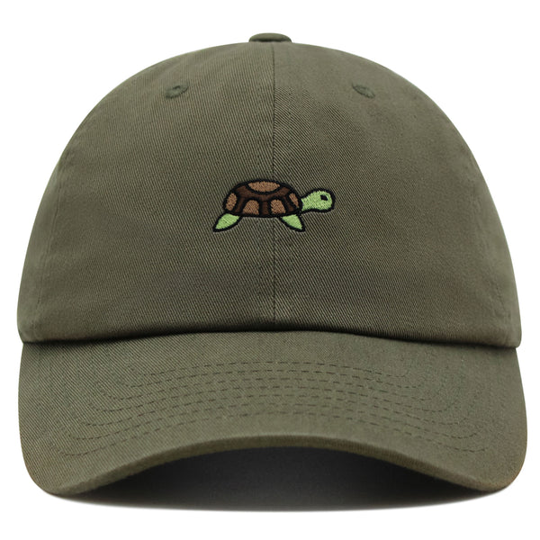 Turtle Premium Dad Hat Embroidered Baseball Cap Zoo Animal