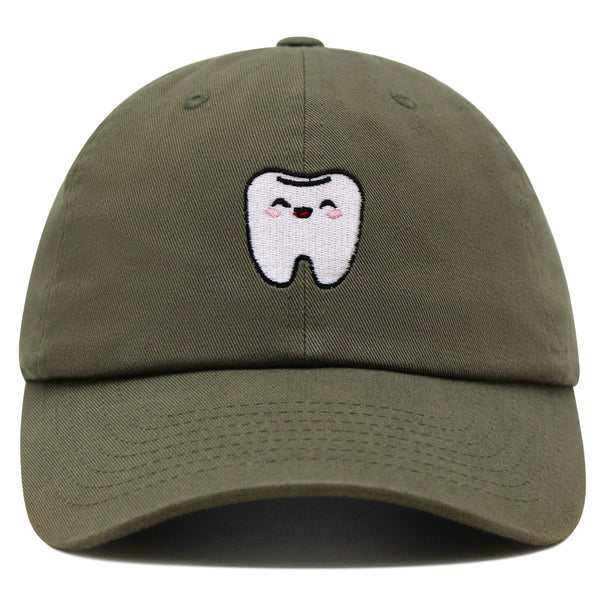 Tooth Premium Dad Hat Embroidered Baseball Cap Dentist Dental