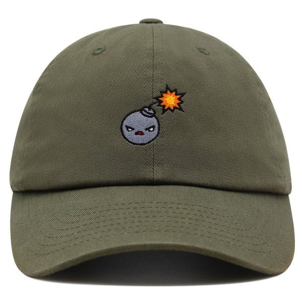 Bomb Premium Dad Hat Embroidered Baseball Cap War Combat