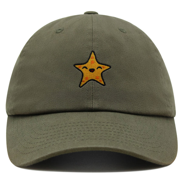 Starfish Premium Dad Hat Embroidered Baseball Cap Ocean Fishing