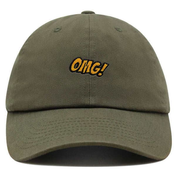 OMG Premium Dad Hat Embroidered Baseball Cap Oh My God Gag