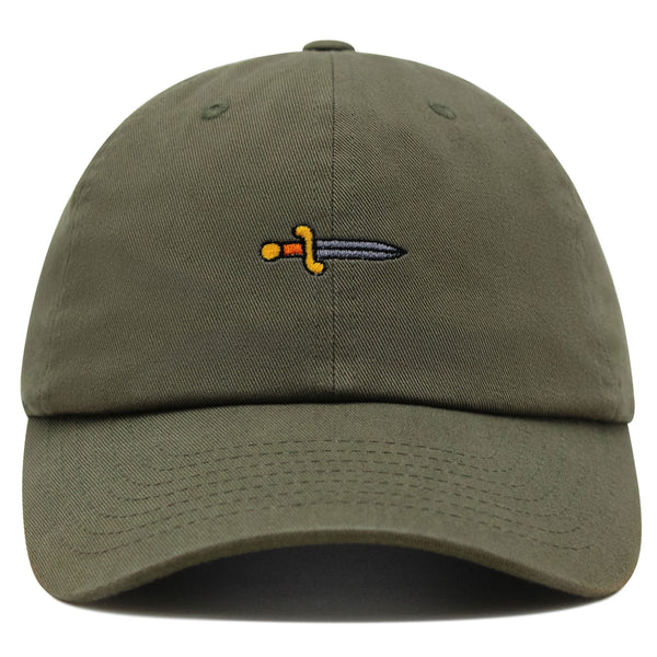 Sword Premium Dad Hat Embroidered Baseball Cap Knife Warrior