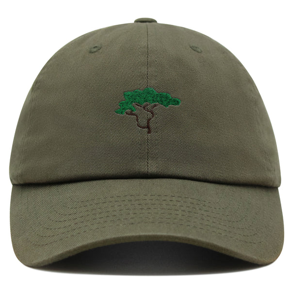 Tree Premium Dad Hat Embroidered Baseball Cap Hiking