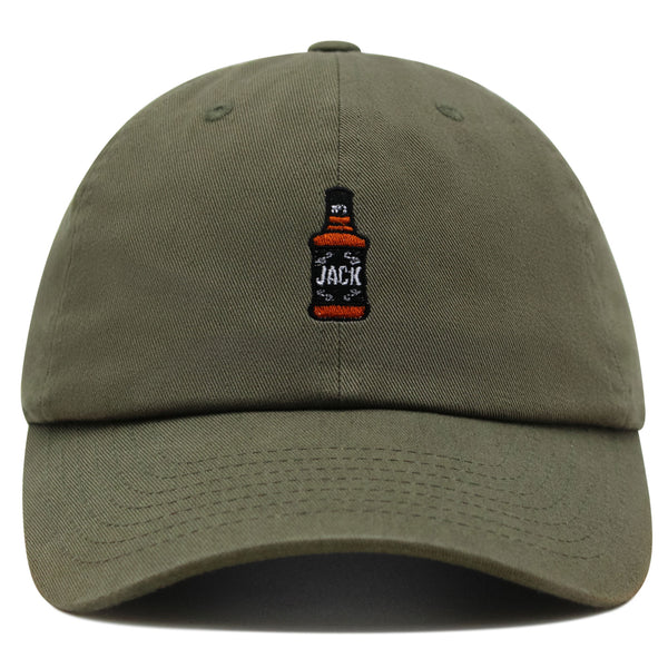 Jack Bourbon Premium Dad Hat Embroidered Baseball Cap Whiskey Spirit