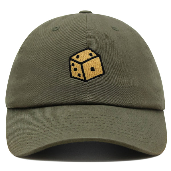 Dice Premium Dad Hat Embroidered Baseball Cap Cute Board Game