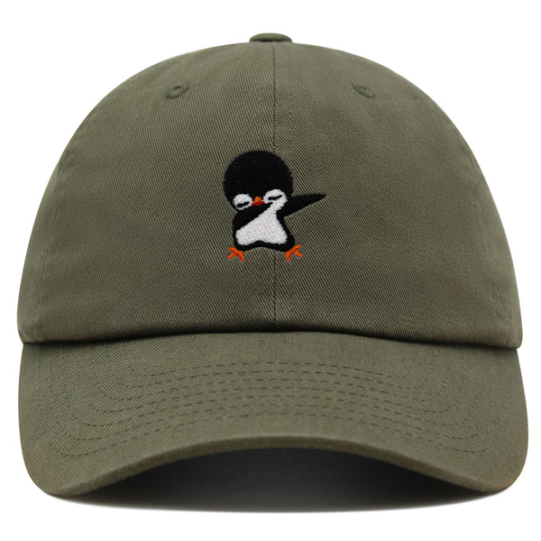 Dabbing Penguin Premium Dad Hat Embroidered Baseball Cap Southpole Cute