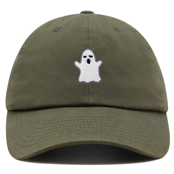 Ghost Premium Dad Hat Embroidered Baseball Cap Halloween Cute