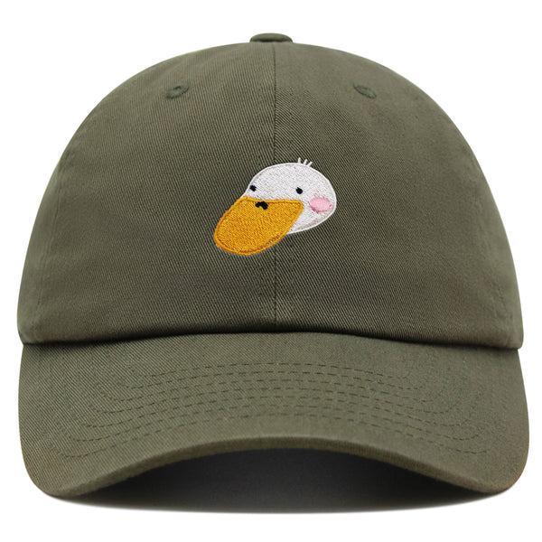 Duck Premium Dad Hat Embroidered Baseball Cap Zoo Bird