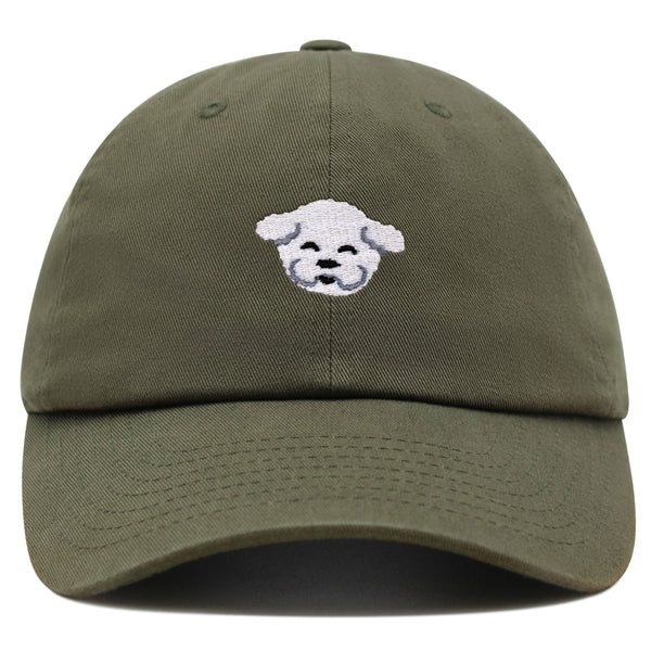 Bichon Frise Premium Dad Hat Embroidered Baseball Cap Dog Puppy