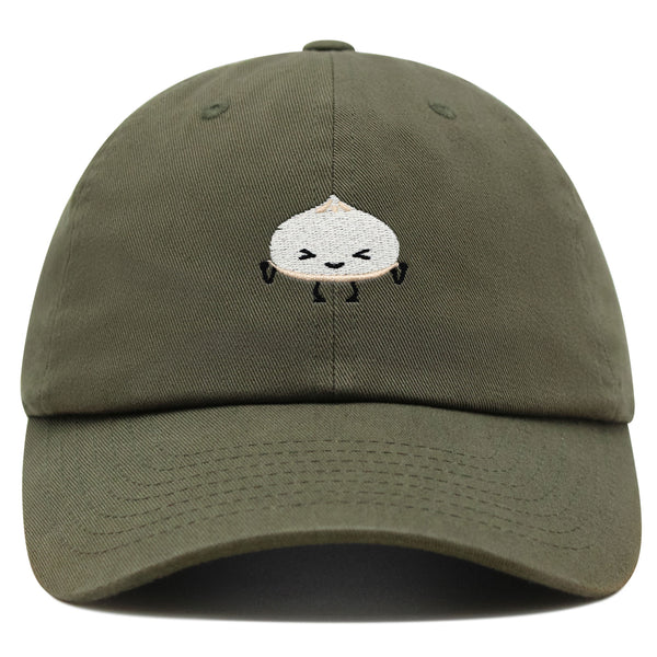 Dumpling Premium Dad Hat Embroidered Baseball Cap Foodie Asian Food