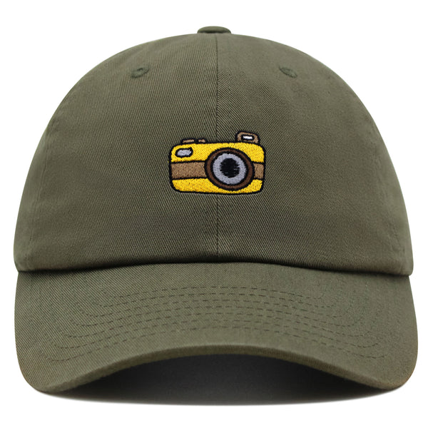 Camera Premium Dad Hat Embroidered Baseball Cap Digital Film