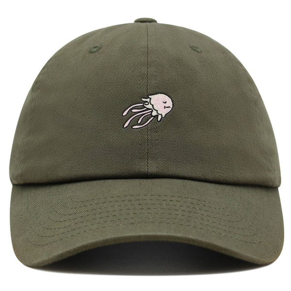 Jellyfish Premium Dad Hat Embroidered Baseball Cap Fish Nature