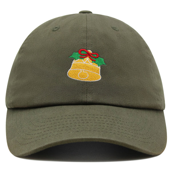 Christmas Premium Dad Hat Embroidered Baseball Cap Bell Gift