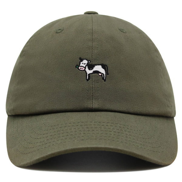 Cow  Premium Dad Hat Embroidered Baseball Cap Cute